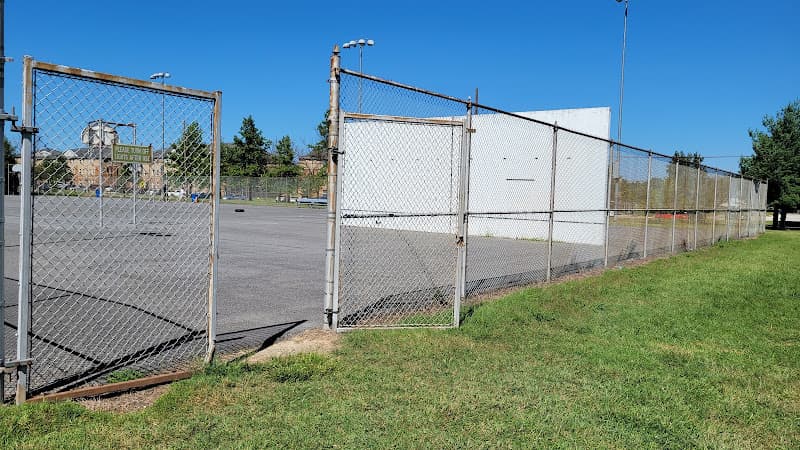 Fort Meade Tennis Practice Wall