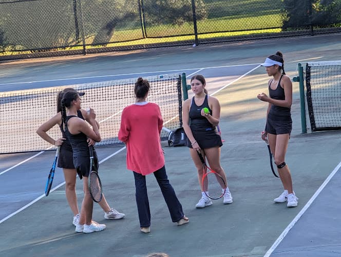 Tennis courts