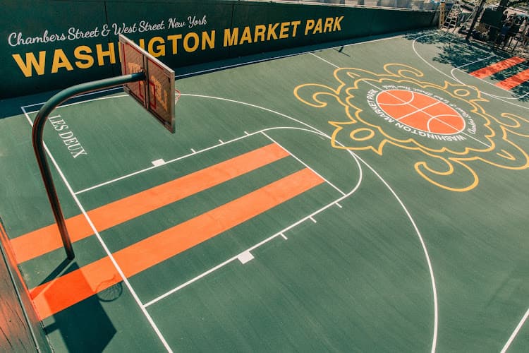 Washington Market Park Basketball Court