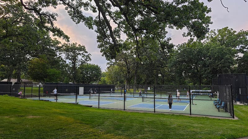 Pickleball court