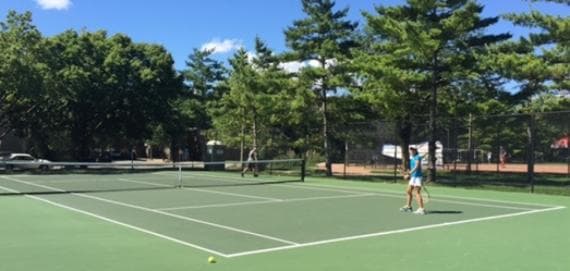 Oz Park Tennis Courts